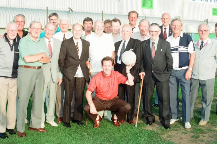 Framed Print : Morris Football Club Reunion at the AT7 Centre, bell Green Road, Coventry Framed Print : Morris Football Club Reunion at the AT7 Centre, bell Green Road, Coventry