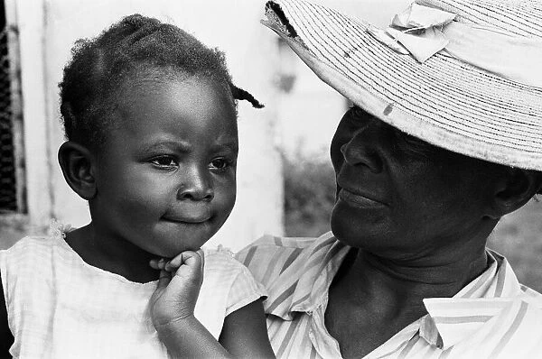 Mother and Child, West Indies, February 1965