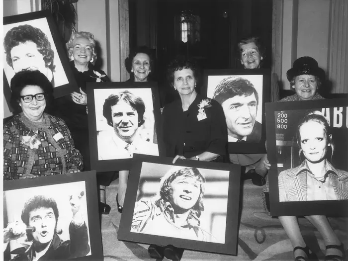 Framed Print : Some Mothers do Have them Left to right Margaret Jewry mother of Alvin Stardust Freda Framed Print : Some Mothers do Have them Left to right Margaret Jewry mother of Alvin Stardust Freda