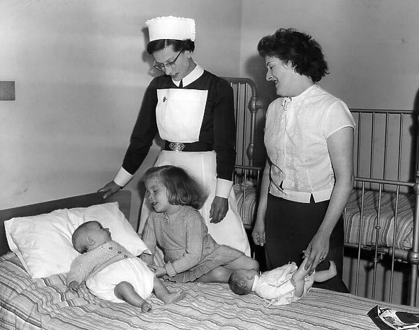 Six mothers are today tending to their own children at Jaffray Hospital, Erdington