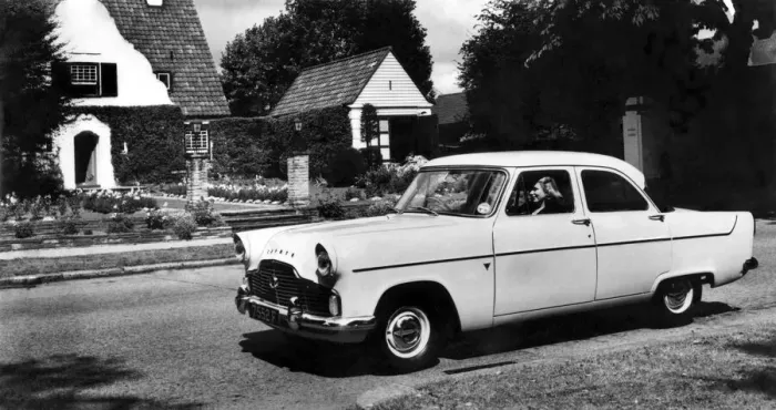 Framed Print : Motor: A new view of the popular six-cylinder Ford Zephr. October 1958 P009533 Framed Print : Motor: A new view of the popular six-cylinder Ford Zephr. October 1958 P009533
