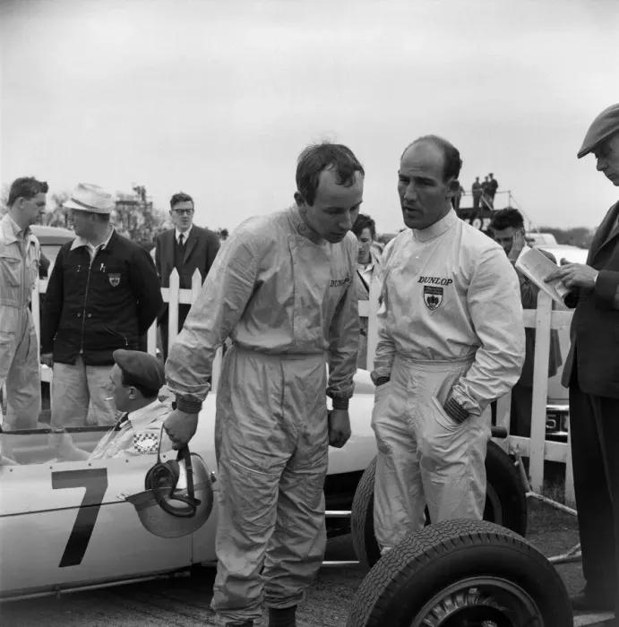 Framed Print : Motor races at Goodwood. Ace racing driver Stirling Moss had a miracle escape from death