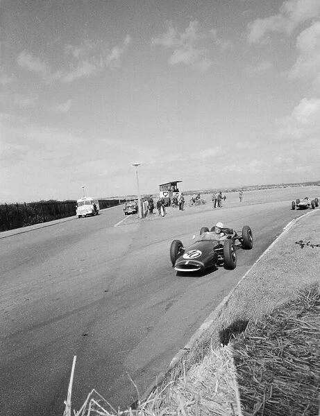 Motor racing 1962 at Aintree, Liverpool. Action from the British Grand Prix