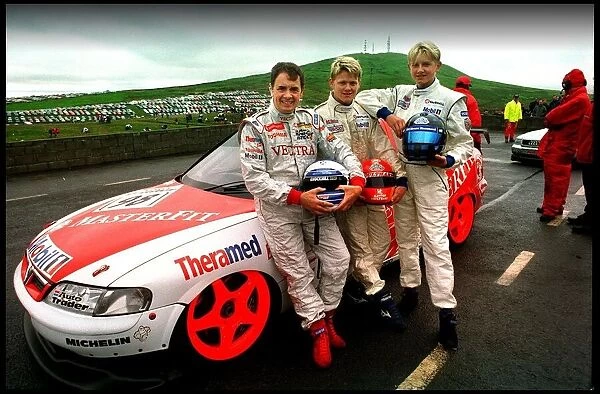 Motor Racing Brothers John And Ryan Dalziel August 1998 On The First Steps Of The Ladder
