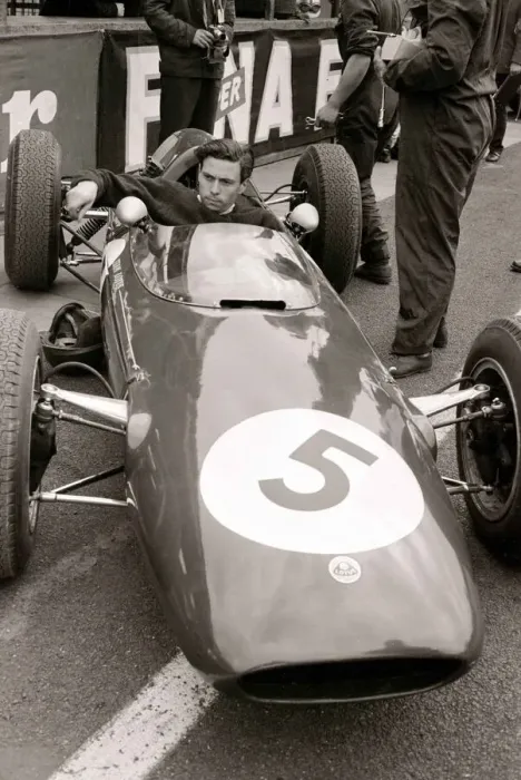 Framed Print : Motor racing International Daily Mirror Cup race at Aintree Liverpool April 1963