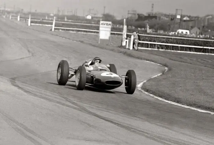 Framed Print : Motor racing International Daily Mirror Cup race at Aintree Liverpool April 1963 Framed Print : Motor racing International Daily Mirror Cup race at Aintree Liverpool April 1963