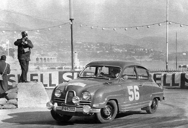 Motor Racing: Monte Carlo Rally. January 1966 P005819