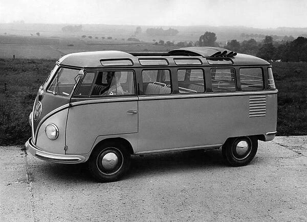 Motors. Germany. Volkeswagen. July 1955 P009138