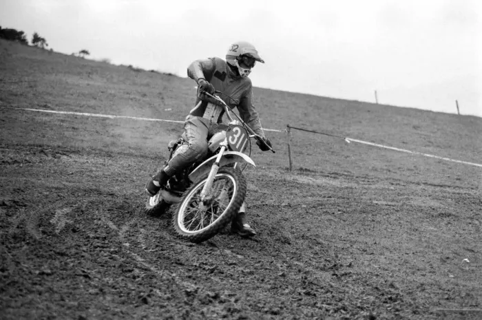 Framed Print : Motorsport  /  Children  /  Motorbike: Schoolboys Scramble. March 1975 75-01212-004