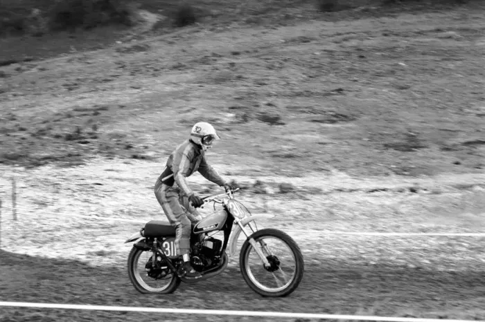 Framed Print : Motorsport  /  Children  /  Motorbike: Schoolboys Scramble. March 1975 75-01212-012