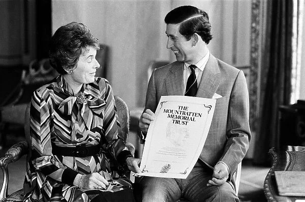 The Mountbatten Memorial Trust announces certificate launch - pictured are Patricia