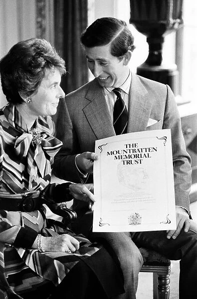 The Mountbatten Memorial Trust announces certificate launch - pictured are Patricia