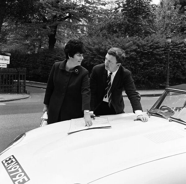 MP Betty Boothroyd canvassing. 23rd May 1968