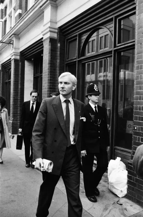 Framed Print : MP Harvey Proctor attending his court appearance at Bow Street Magistrates Court where he