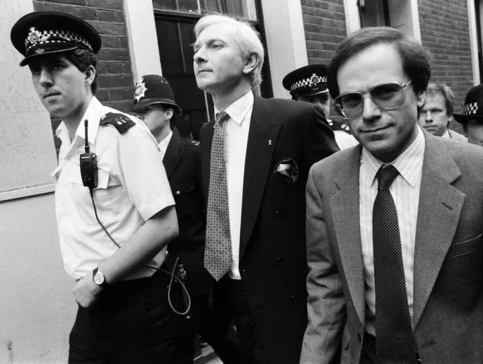 Framed Print : MP Harvey Proctor today admitted four charges of gross indecency with teenage rent boys Framed Print : MP Harvey Proctor today admitted four charges of gross indecency with teenage rent boys