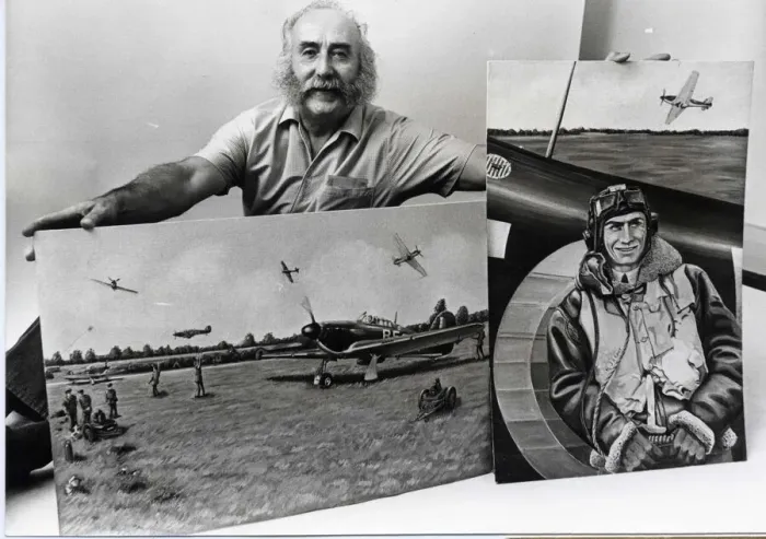 Framed Print : Mr. Desmond Davies, born in Grangetown, Cardiff, now living in Bristol