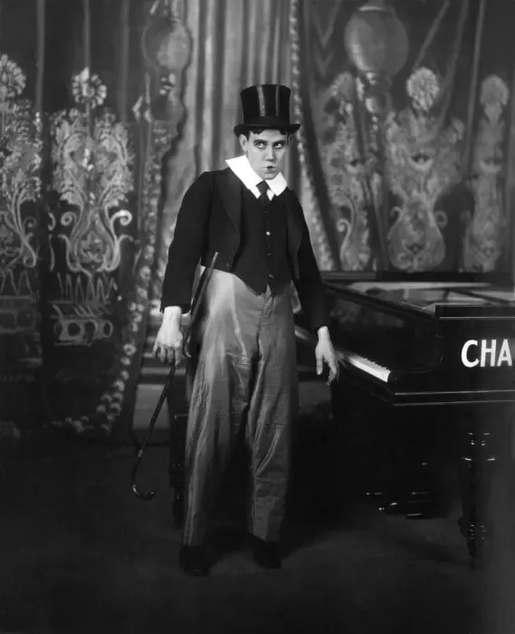 Framed Print : Mr. Ias Watts seen here in a scene from the play The Village Concert Circa 1910