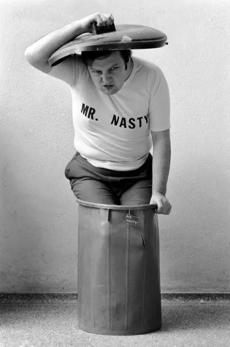 Framed Print : Mr. Nasty: Mr. Nasty, alias broadcaster John Forrest (25) who conducts Britain Framed Print : Mr. Nasty: Mr. Nasty, alias broadcaster John Forrest (25) who conducts Britain