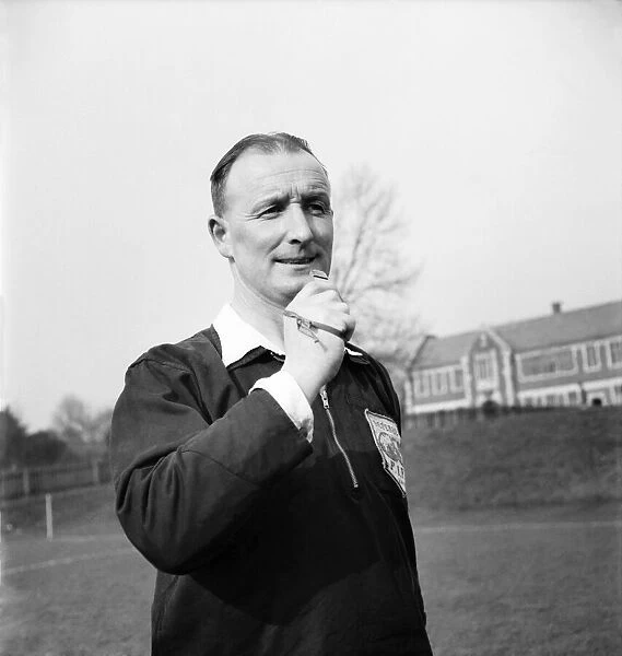 Mr. P. F. Power, football referee. March 1953 D1030-002