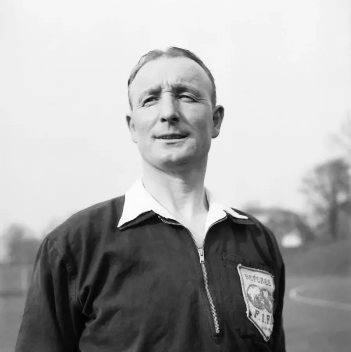 Framed Print : Mr. P. F. Power, football referee. March 1953 D1030 Framed Print : Mr. P. F. Power, football referee. March 1953 D1030