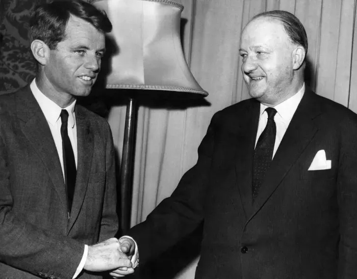 Framed Print : Mr. Robert Kennedy 38, U. S. Attorney General and brother of the assassinated President Framed Print : Mr. Robert Kennedy 38, U. S. Attorney General and brother of the assassinated President