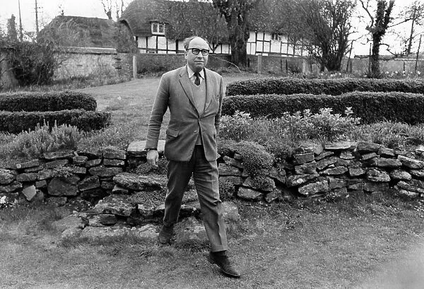 Mr. Roy Jenkins, at his country home at East Hendred, Berks. April 1969 P011424