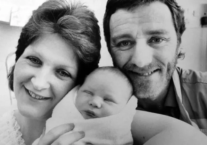 : Mrs Carol Goulding with her husband Philip and their Miracle : Mrs Carol Goulding with her husband Philip and their Miracle