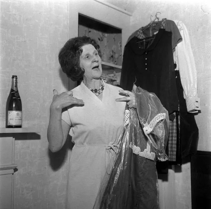 Framed Print : Mrs Cilla White mother of pop singer Cilla Black March 1964 Framed Print : Mrs Cilla White mother of pop singer Cilla Black March 1964