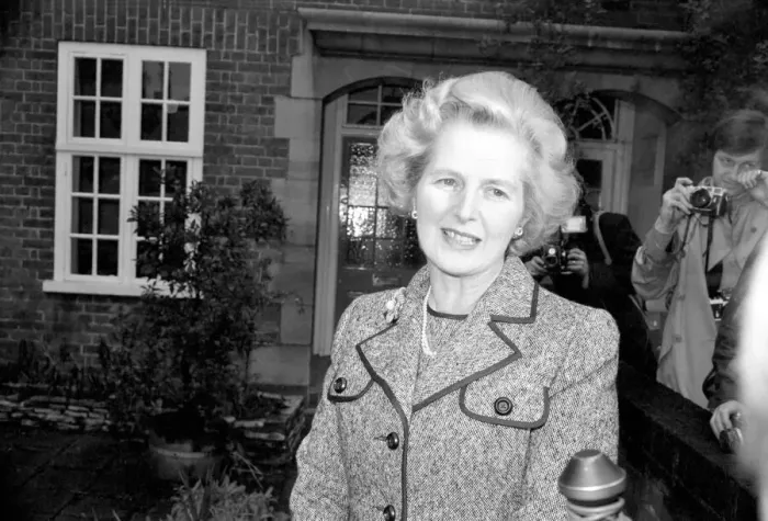Framed Print : Mrs. Margaret Thatcher. February 1975 75-00826-001