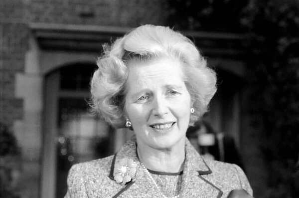 Mrs. Margaret Thatcher. February 1975 75-00826