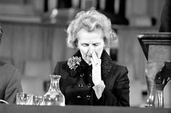 Mrs. Margaret Thatcher Talks to Tradesmen. February 1975 75-00933