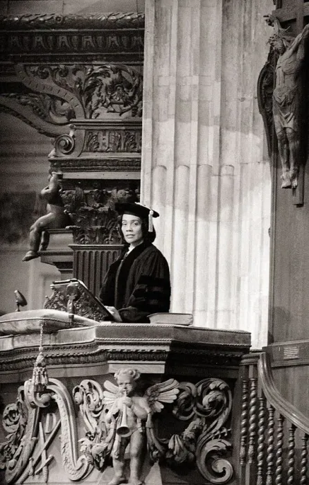 Framed Print : Mrs Martin Luther King March 1969 Addressed the congregation at St Paul Framed Print : Mrs Martin Luther King March 1969 Addressed the congregation at St Paul