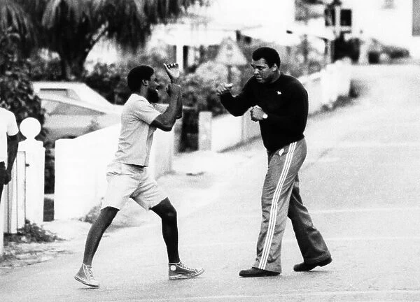 Muhammad Ali. The greatest is on the boxing comeback trail yet again
