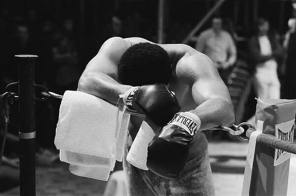 Muhammad Ali training at Caesars Palace ahead of his non-title fight against Britain