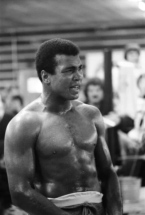 Framed Print : Muhammad Ali training at his camp in Deer Lake Pennsylvania 22nd January 1974 Framed Print : Muhammad Ali training at his camp in Deer Lake Pennsylvania 22nd January 1974