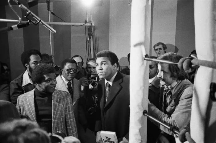 Framed Print : Muhammad Ali at the training camp of World Welterweight John H Framed Print : Muhammad Ali at the training camp of World Welterweight John H