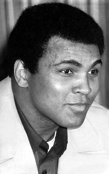 Muhammad Ali, the World Heavyweight Boxing Champion, known as The Greatest