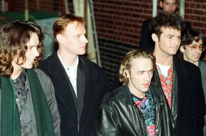 Framed Print : Music Artists gather for recording new version of Band Aid charity single