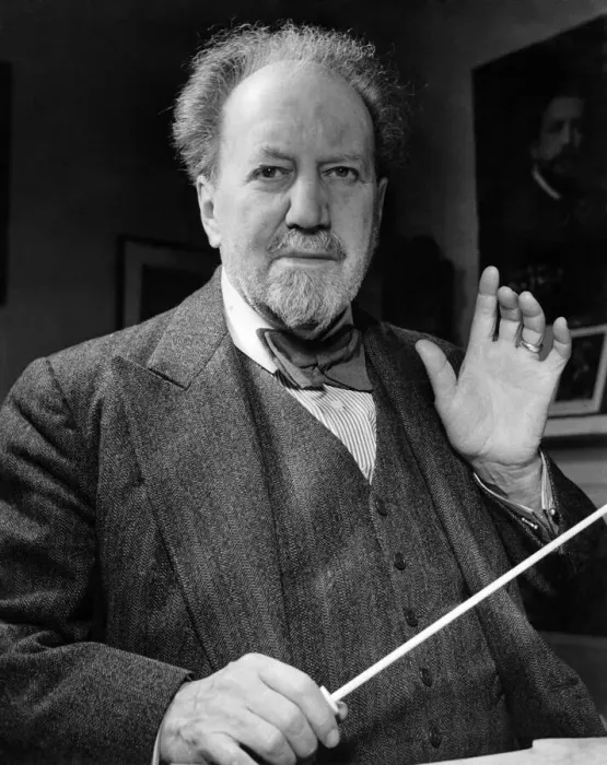 Framed Print : Music conductor Sir Henry Wood. August 1944 P012309 Framed Print : Music conductor Sir Henry Wood. August 1944 P012309