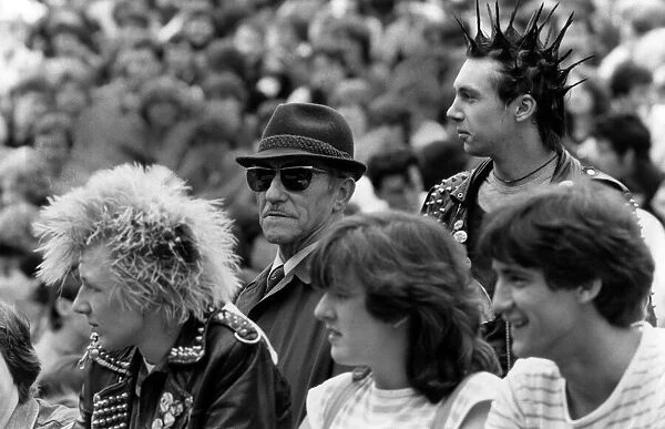Music Fans at Kelvingrove Park, Glasgow, Scotland, 27th May 1984