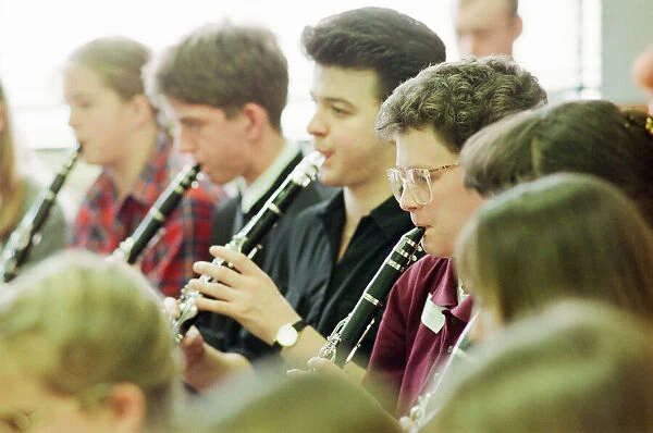 Music Students at Gillbrook Comprehensive School, South Bank, Eston