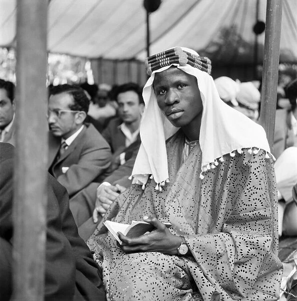 Muslim Religious Service. June 1960 M4300-003