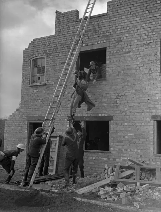 Framed Print : Mutual Aid in Air Defence. The first trial in the Midland Civil Defence Region of Framed Print : Mutual Aid in Air Defence. The first trial in the Midland Civil Defence Region of