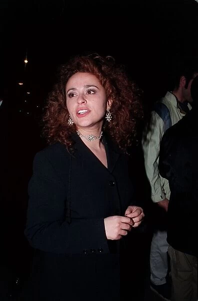 Nadia Sawahla Actress March 98 Arriving at the royal albert hall to hear fellow