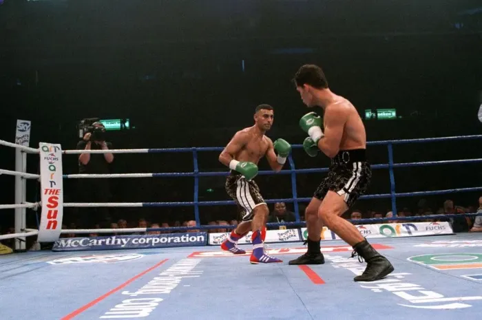 Framed Print : Naseen Hamed Boxer October 97 Naseem Hamed on his way to retaining his WBO Framed Print : Naseen Hamed Boxer October 97 Naseem Hamed on his way to retaining his WBO