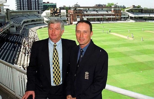 Nasser Hussain June 1999 newly appointed England cricket captian