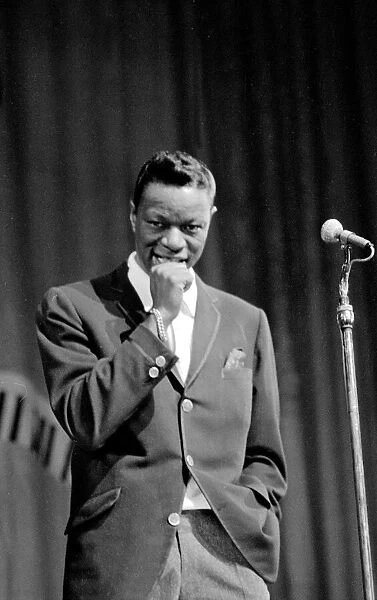 Nat King Cole at the Royal command show in London