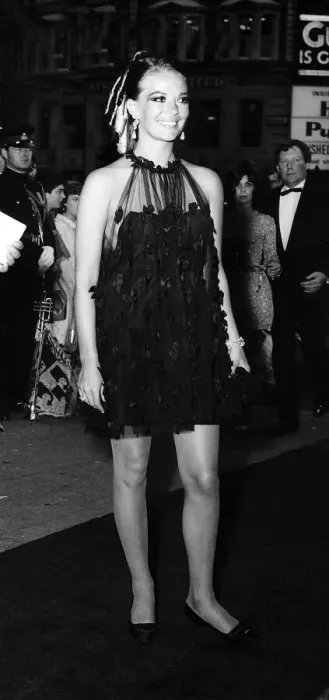 Framed Print : Natalie Wood Arriving for the premiere of the Julie Andrews film Star Framed Print : Natalie Wood Arriving for the premiere of the Julie Andrews film Star