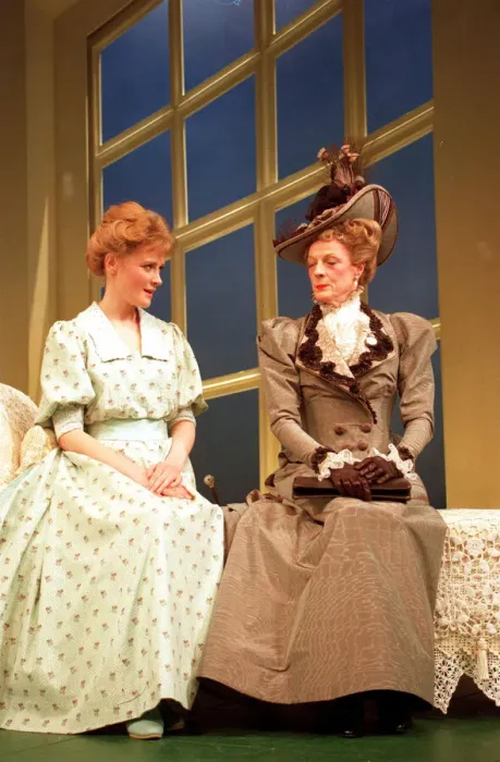 Framed Print : Natasha Little and Maggie Smith as Lady Bracknell in The Importance of Being Earnest by Framed Print : Natasha Little and Maggie Smith as Lady Bracknell in The Importance of Being Earnest by