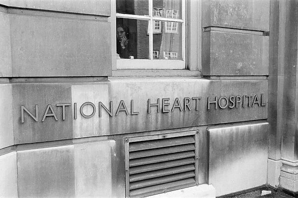 National Heart Hospital in Marylebone, London. Pictured Saturday 4th May 1968